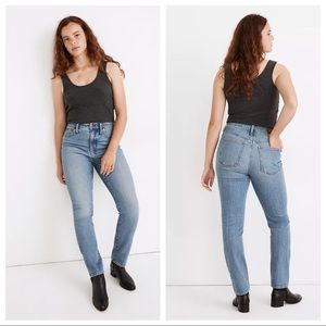 Madewell the curvy perfect vintage jeans sz 27 (B793)
